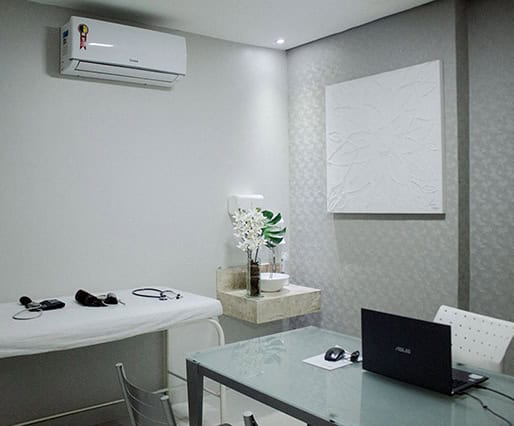 Sala de atendimento médico